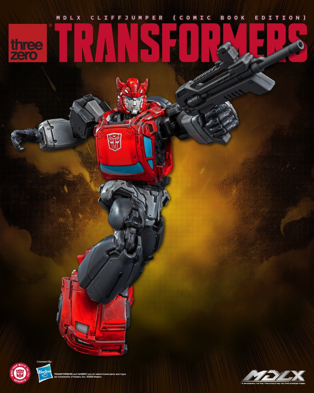 アメコミ TRANSFORMERSMPCONVOYBAPEBLACKCAM VERSION MDLX Cliffjumper (Comic Book Edition) - Transformers