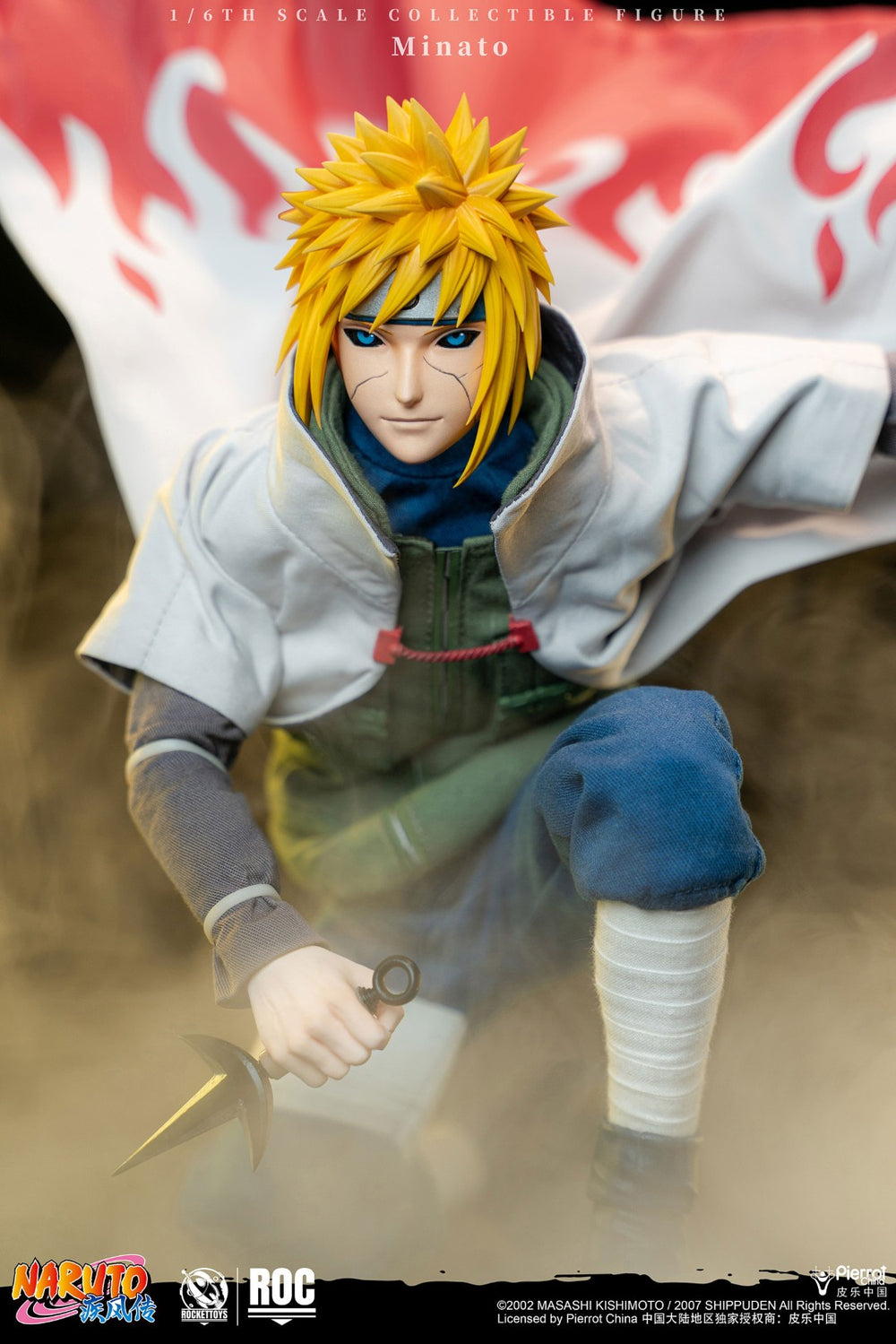 ROCKET TOYS Minato Namikaze - Fourth Hokage Ver 1/6 Scale Action
