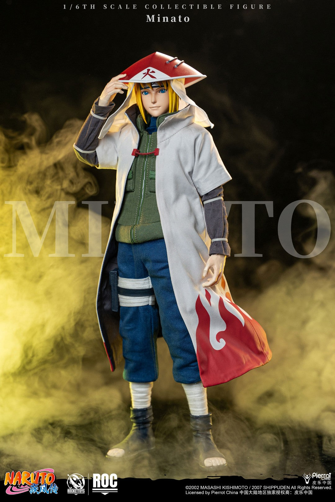 [PREORDER] ROCKET TOYS Minato Namikaze - Fourth Hokage Ver 1/6 Scale Action Figure