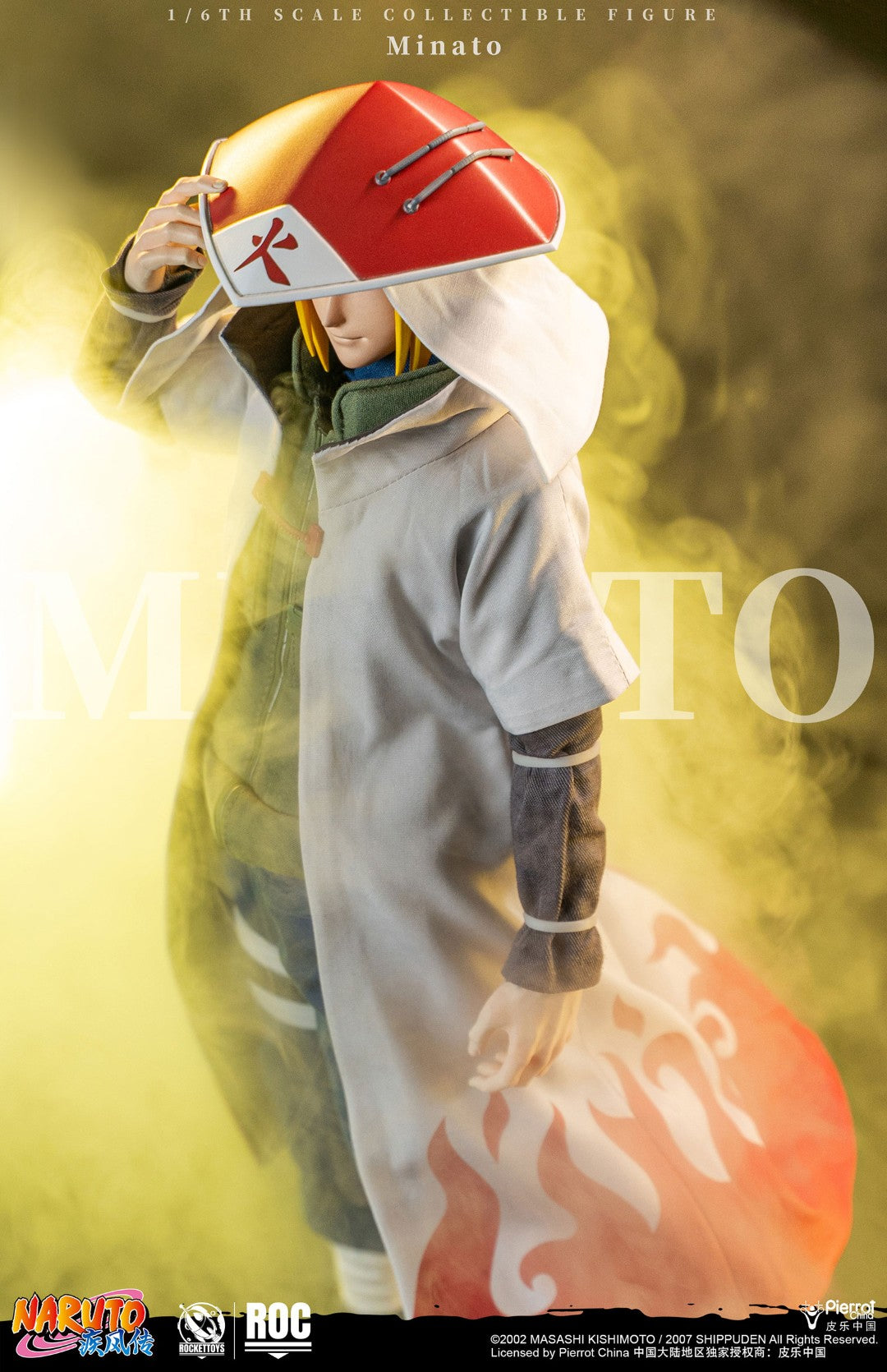 [PREORDER] ROCKET TOYS Minato Namikaze - Fourth Hokage Ver 1/6 Scale Action Figure