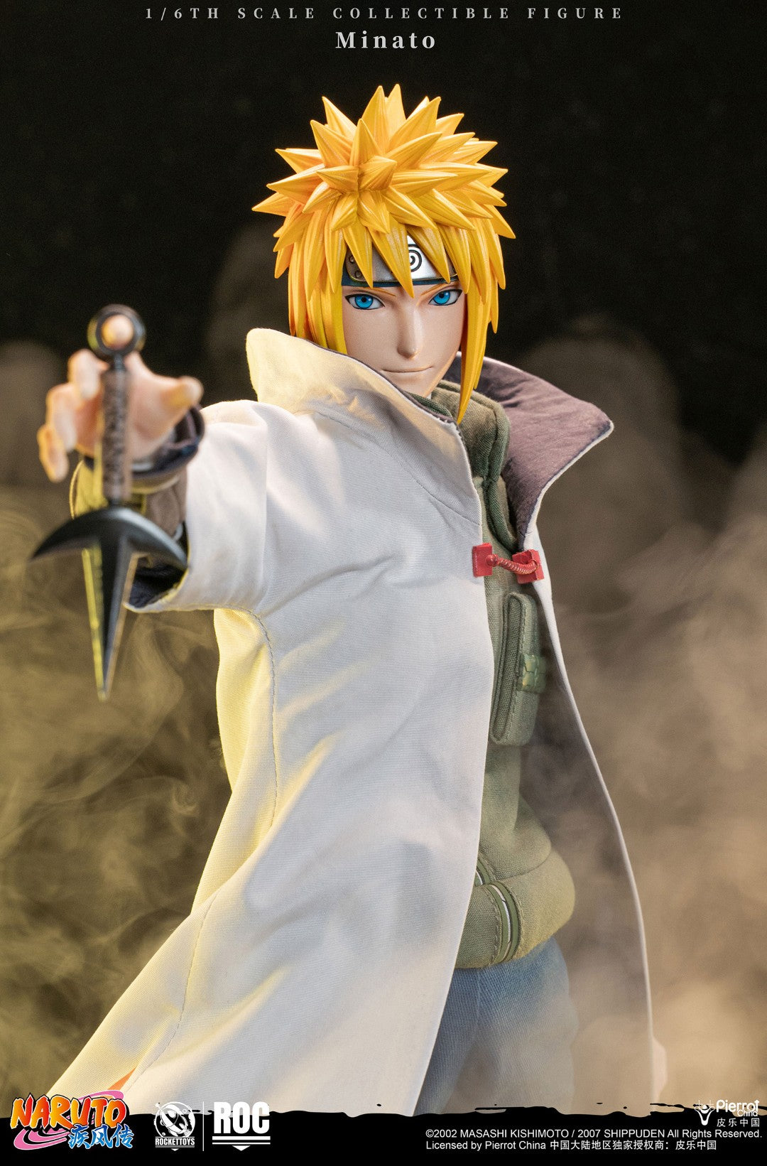 [PREORDER] ROCKET TOYS Minato Namikaze - Fourth Hokage Ver 1/6 Scale Action Figure