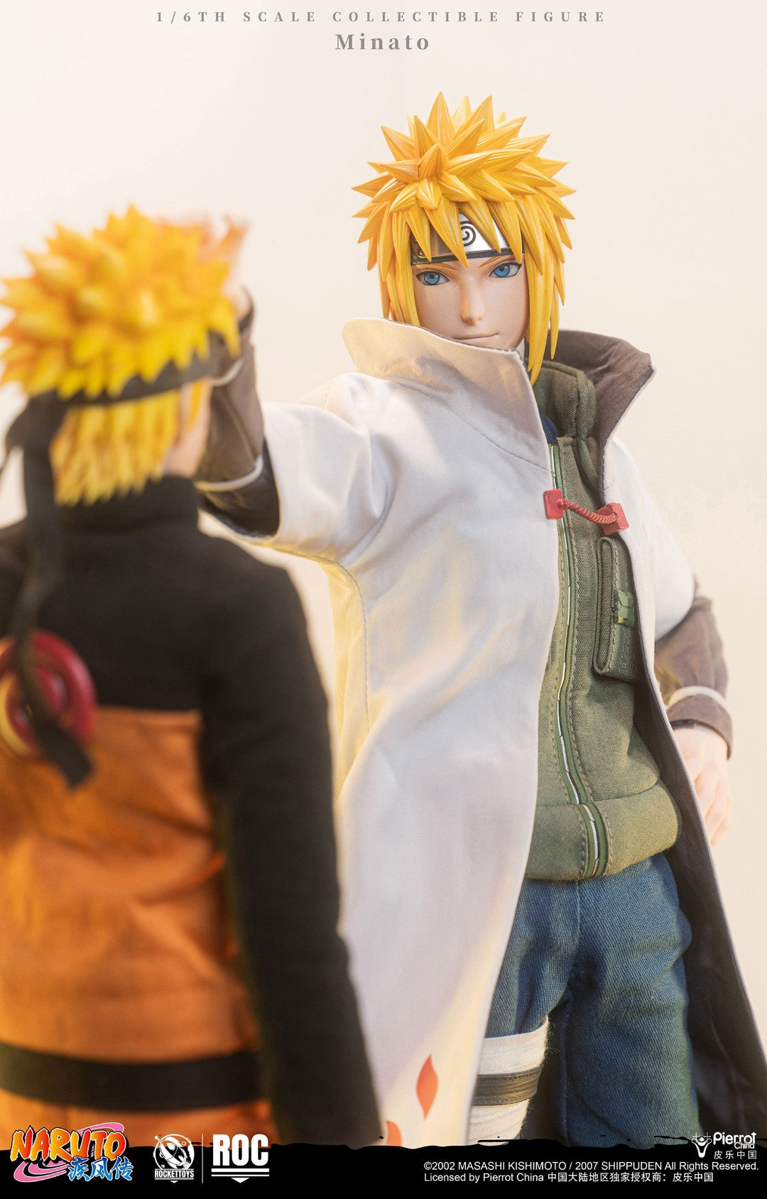 [PREORDER] ROCKET TOYS Minato Namikaze - Fourth Hokage Ver 1/6 Scale Action Figure