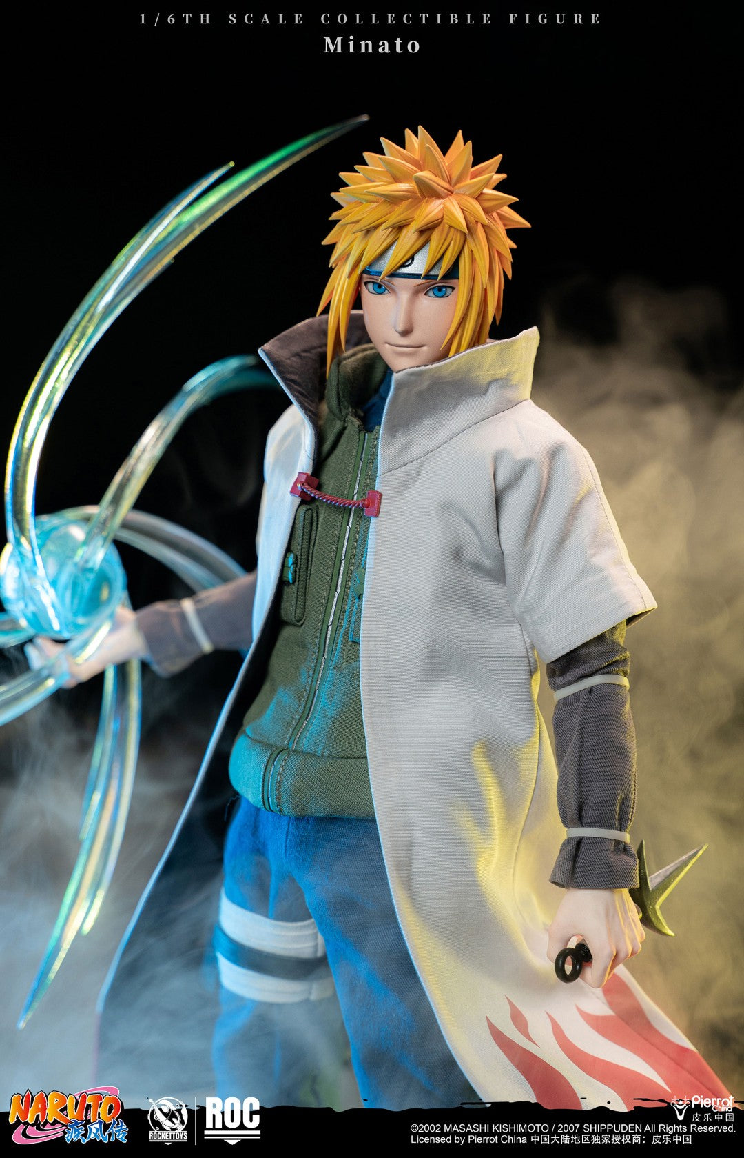 [PREORDER] ROCKET TOYS Minato Namikaze - Fourth Hokage Ver 1/6 Scale Action Figure