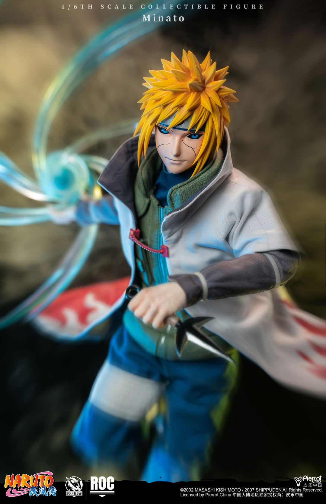 [PREORDER] ROCKET TOYS Minato Namikaze - Fourth Hokage Ver 1/6 Scale Action Figure