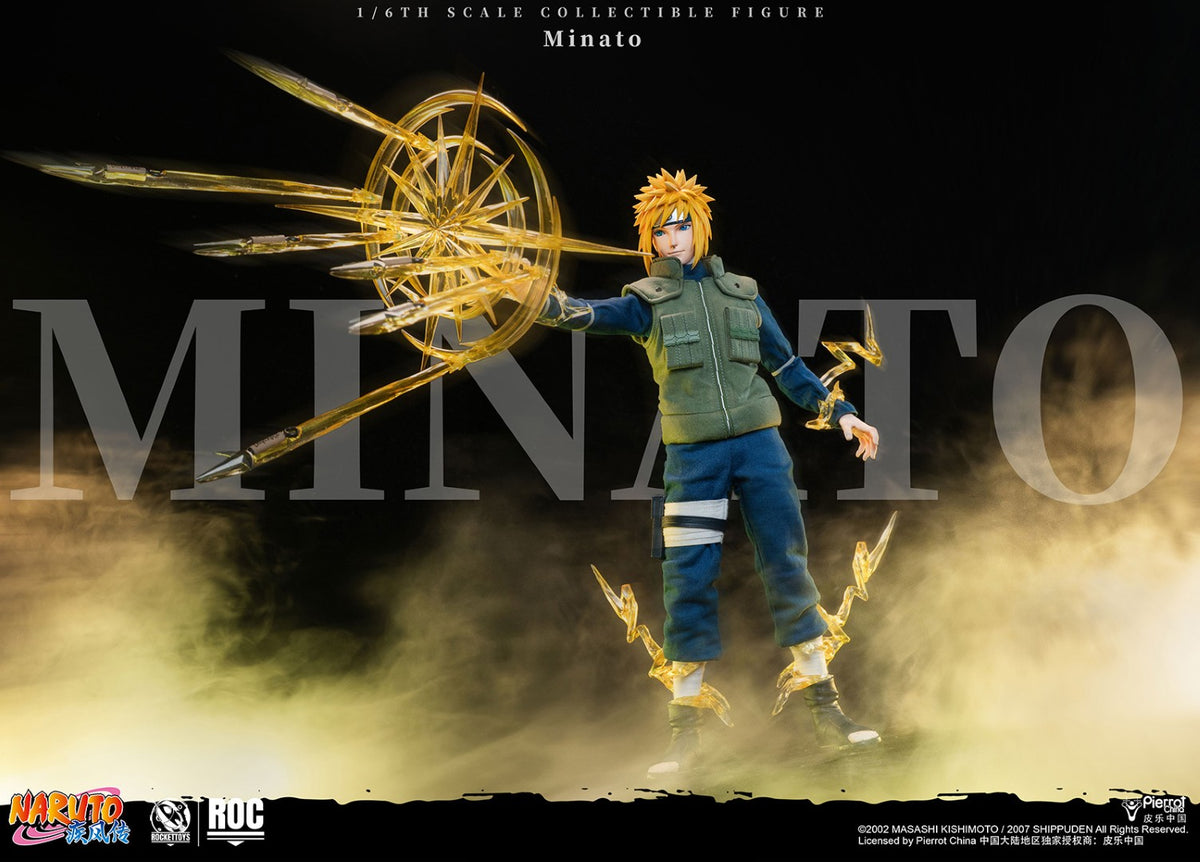 [PREORDER] ROCKET TOYS Minato Namikaze - Yellow Flash Ver 1/6 Scale Action Figure