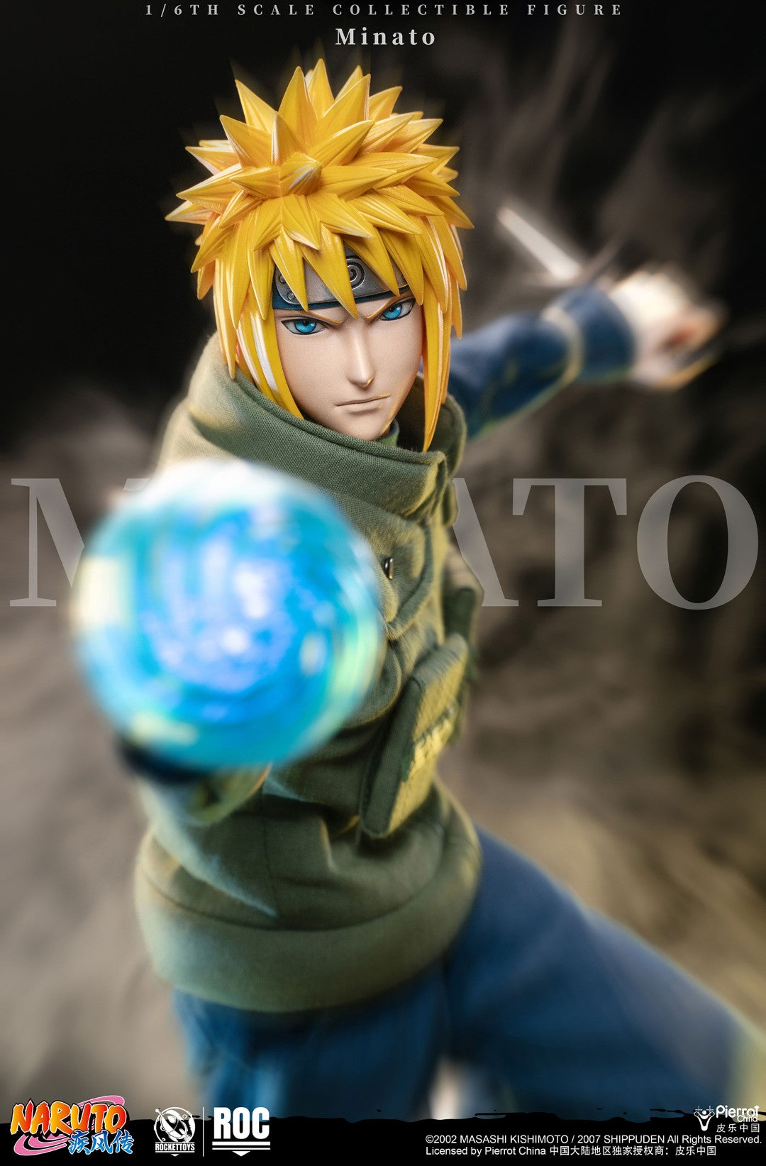 [PREORDER] ROCKET TOYS Minato Namikaze - Yellow Flash Ver 1/6 Scale Action Figure