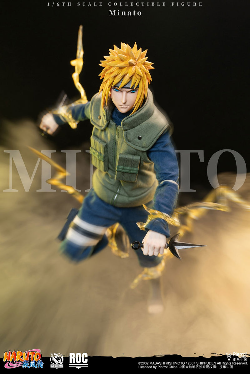 ROCKET TOYS Minato Namikaze - Yellow Flash Ver 1/6 Scale Action Figure