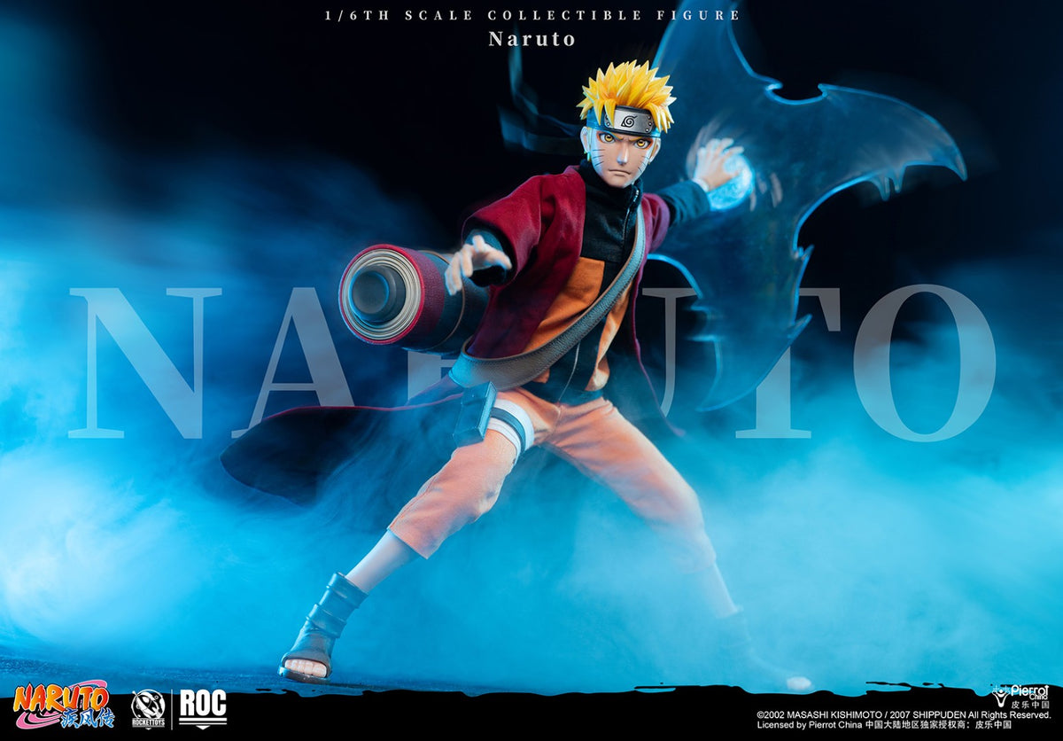 [PREORDER] ROCKET TOYS Naruto Uzumaki Sage Mode Ver 1/6 Scale Action Figure