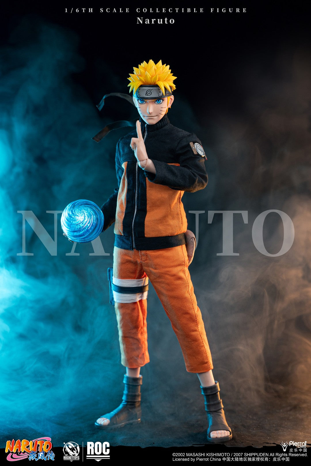 [PREORDER] ROCKET TOYS Naruto Uzumaki Sage Mode Ver 1/6 Scale Action Figure