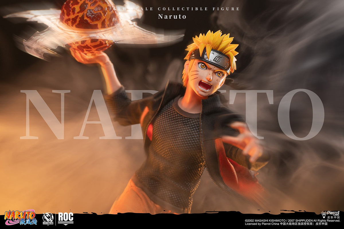 [PREORDER] ROCKET TOYS Naruto Uzumaki Battle-Damagred Ver 1/6 Scale Action Figure