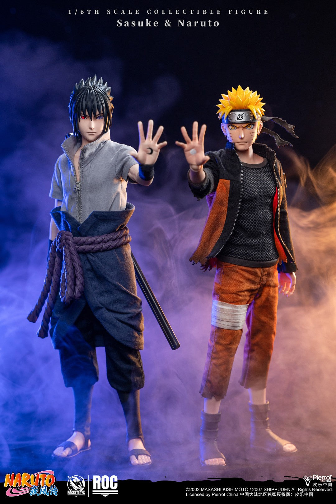 [PREORDER] ROCKET TOYS Naruto Uzumaki Battle-Damagred Ver 1/6 Scale Action Figure
