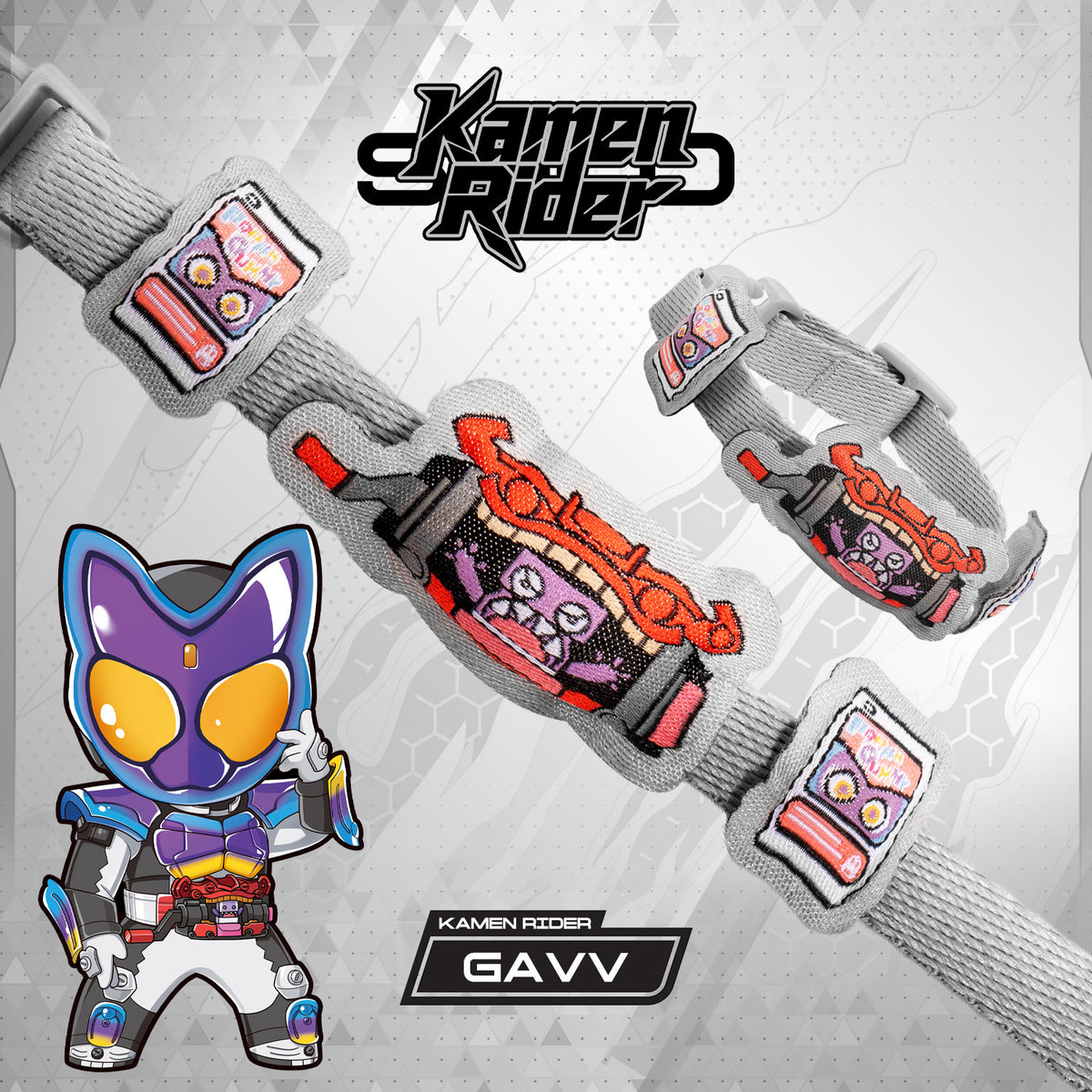 [PREORDER] Rastaclat Kamen Rider Woven Bracelet