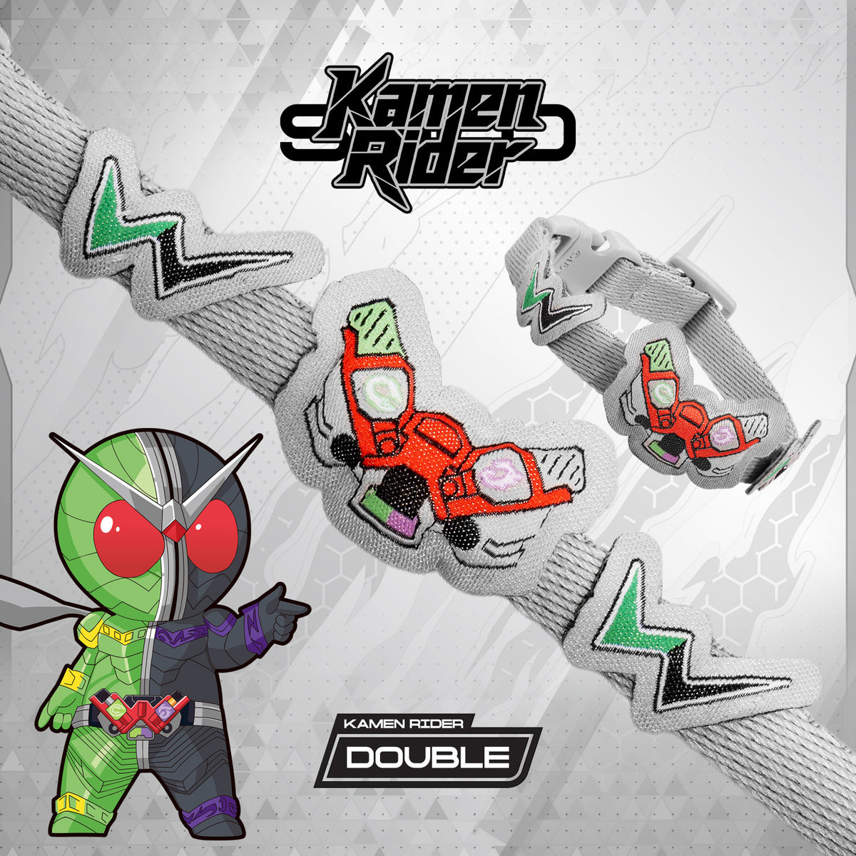 [PREORDER] Rastaclat Kamen Rider Woven Bracelet
