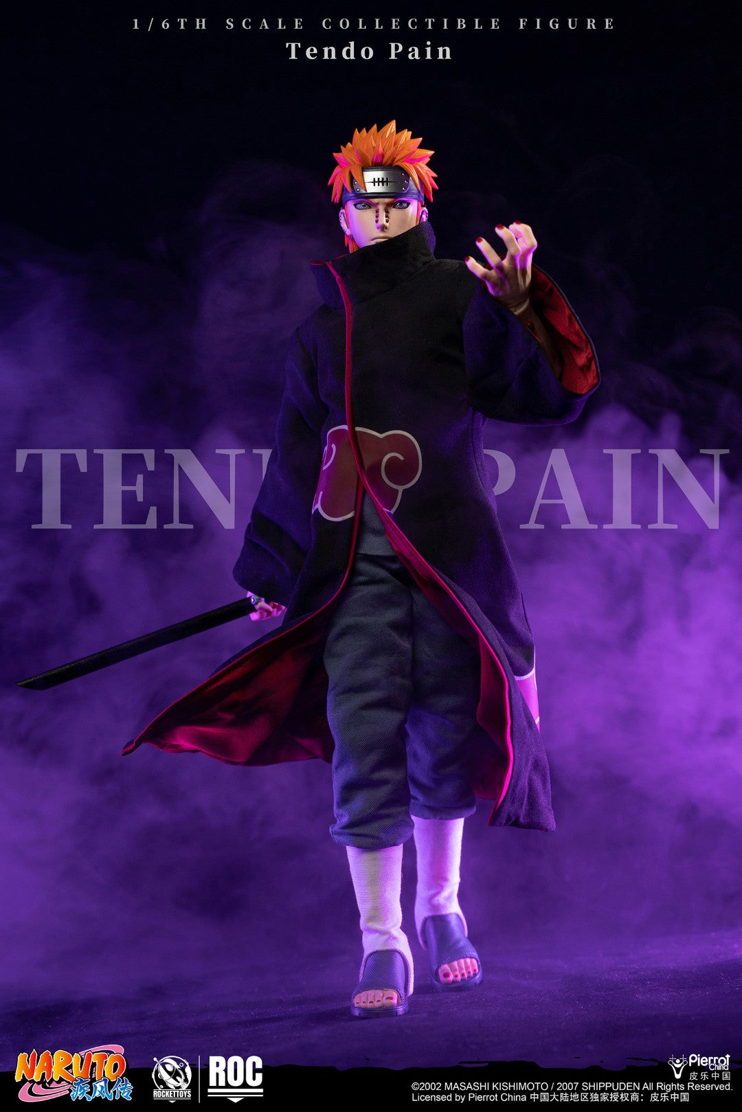 [PREORDER] ROCKET TOYS Tendou Pain (Deva Path) 1/6 Scale Action Figure