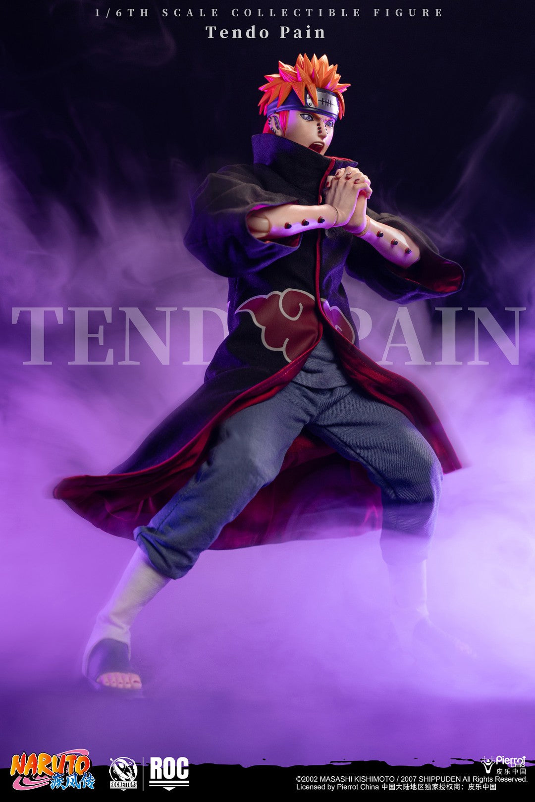 [PREORDER] ROCKET TOYS Tendou Pain (Deva Path) 1/6 Scale Action Figure
