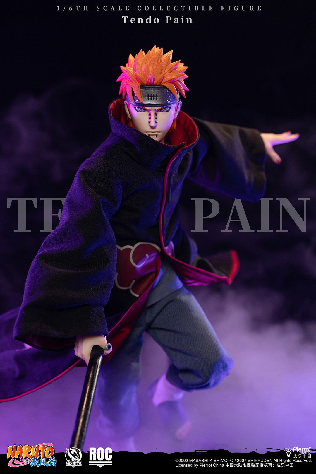 [PREORDER] ROCKET TOYS Tendou Pain (Deva Path) 1/6 Scale Action Figure