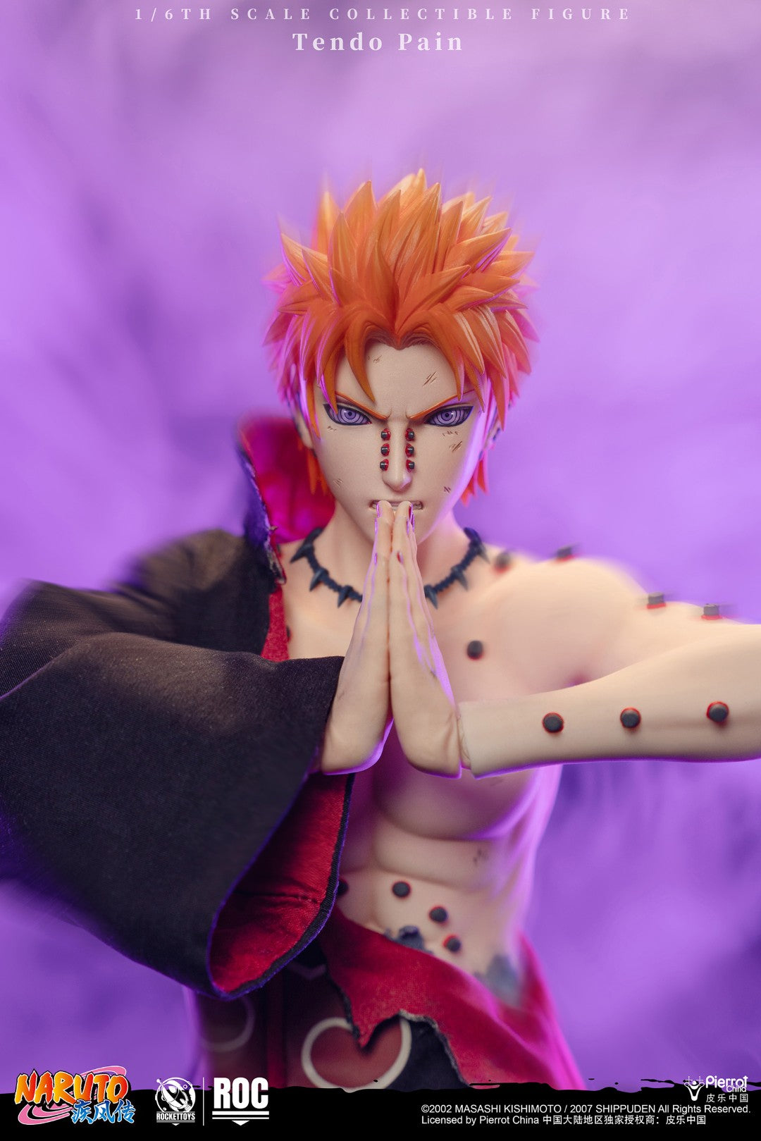 [PREORDER] ROCKET TOYS Tendou Pain (Deva Path) Battle-Damaged Ver 1/6 Scale Action Figure