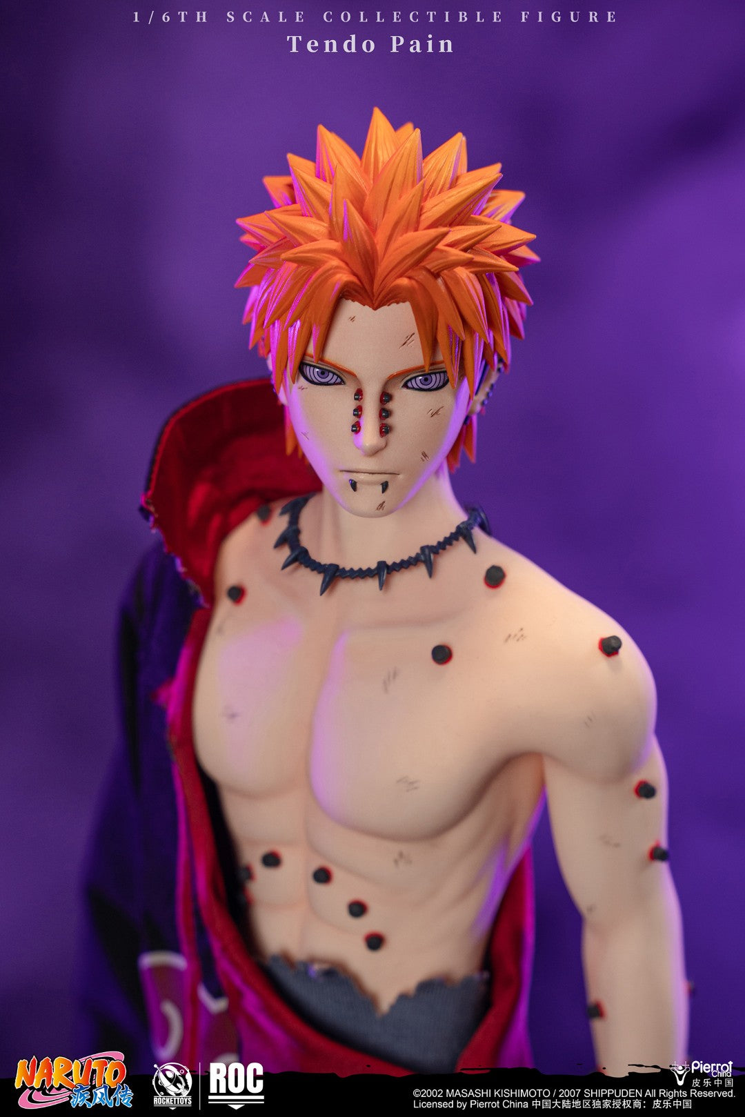 [PREORDER] ROCKET TOYS Tendou Pain (Deva Path) Battle-Damaged Ver 1/6 Scale Action Figure