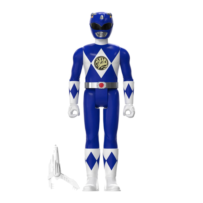 SDCC 2023 Blue Ranger Triangle Box ReAction Figure