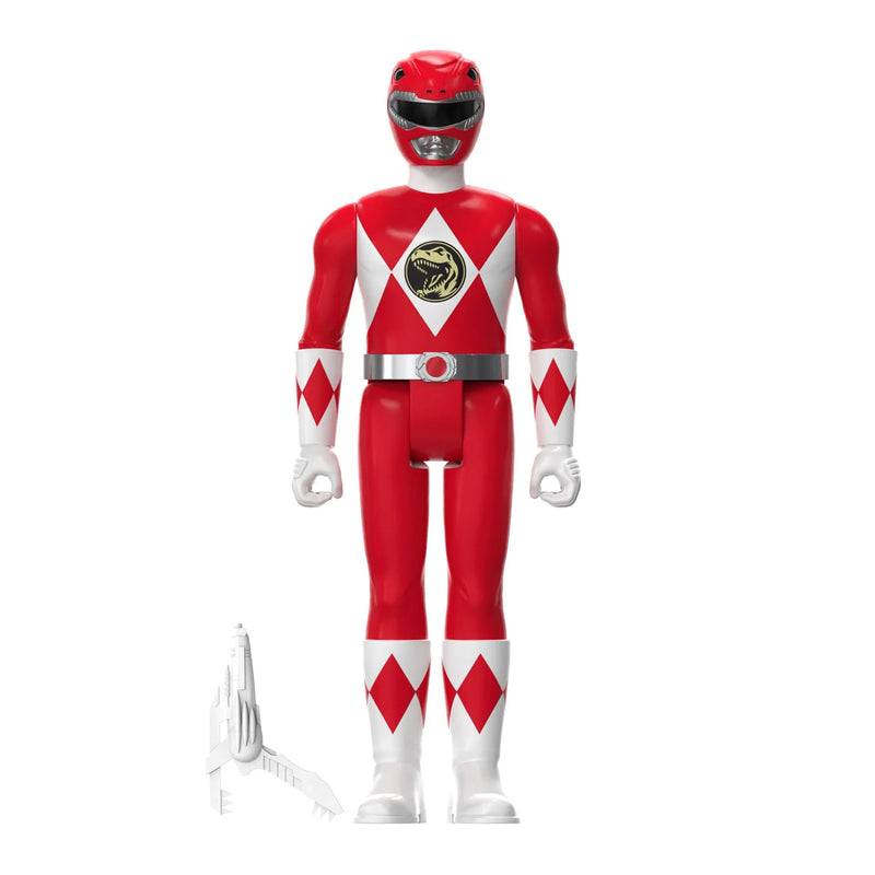 SDCC 2023 Red Ranger Triangle Box ReAction Figure