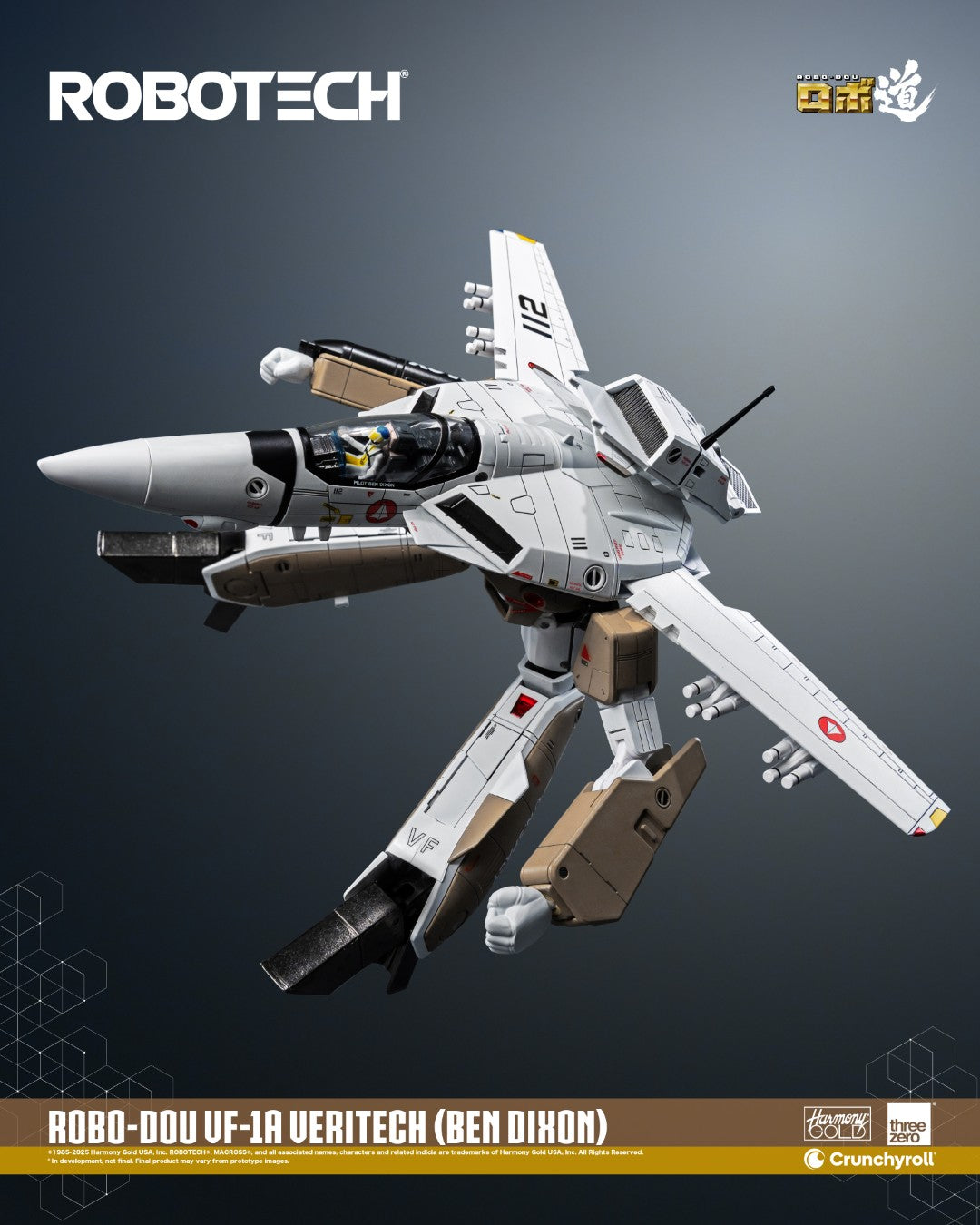 [PREORDER] ROBO-DOU ROBOTECH VF‐1A Veritech - Ben Dixon