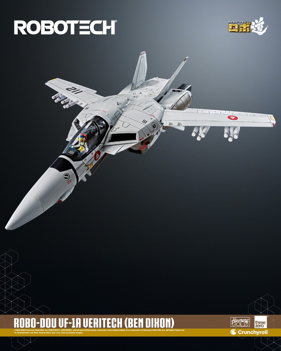 [PREORDER] ROBO-DOU ROBOTECH VF‐1A Veritech - Ben Dixon