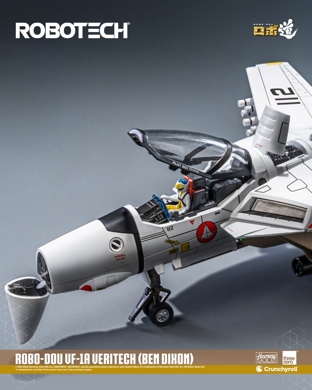 [PREORDER] ROBO-DOU ROBOTECH VF‐1A Veritech - Ben Dixon