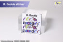 Raise Buckle Sticker Set