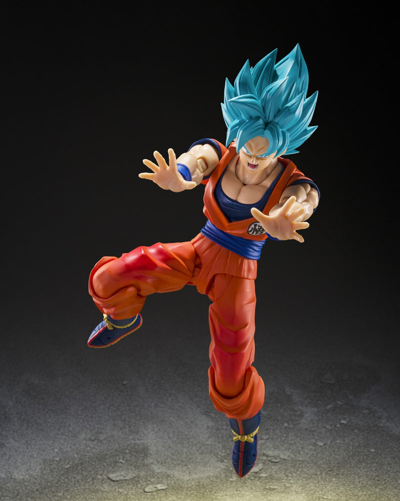 [PREORDER] SH Figuarts Super Saiyan God Super Saiyan Son Goku (Blue Power Transcending Limits) - Dragon Ball Super