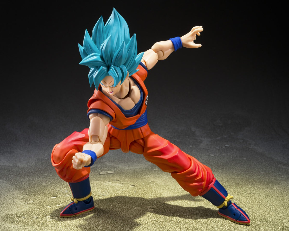 [PREORDER] SH Figuarts Super Saiyan God Super Saiyan Son Goku (Blue Power Transcending Limits) - Dragon Ball Super