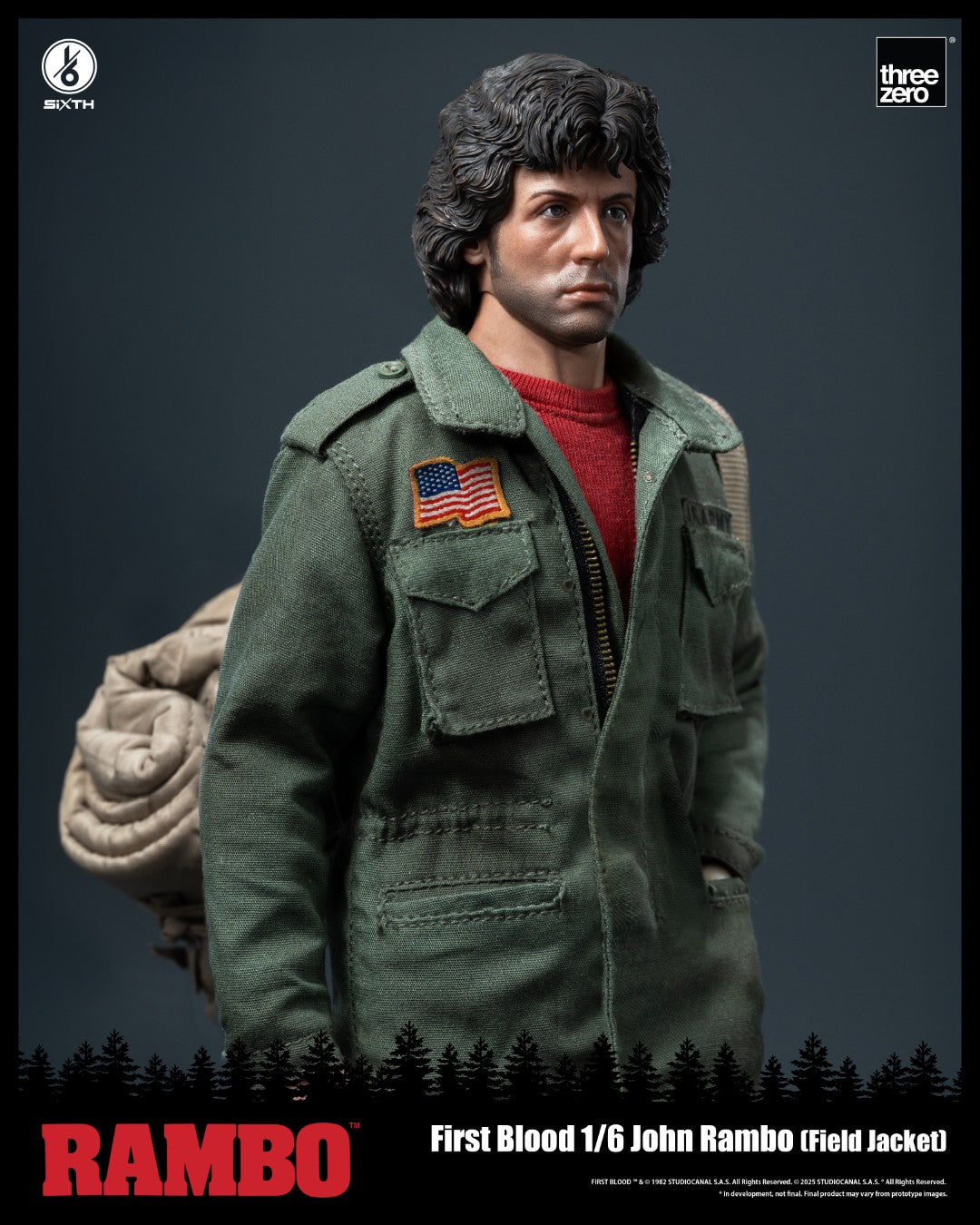 [PREORDER] SIXTH Rambo: First Blood - 1/6 John Rambo (Field Jacket)