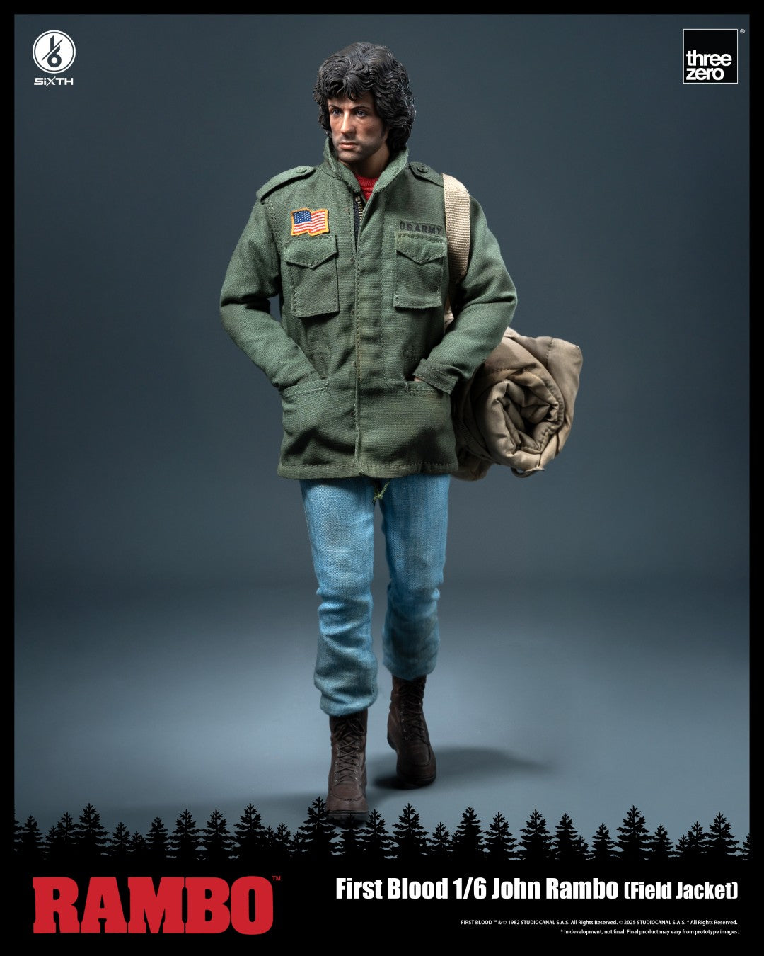 [PREORDER] SIXTH Rambo: First Blood - 1/6 John Rambo (Field Jacket)