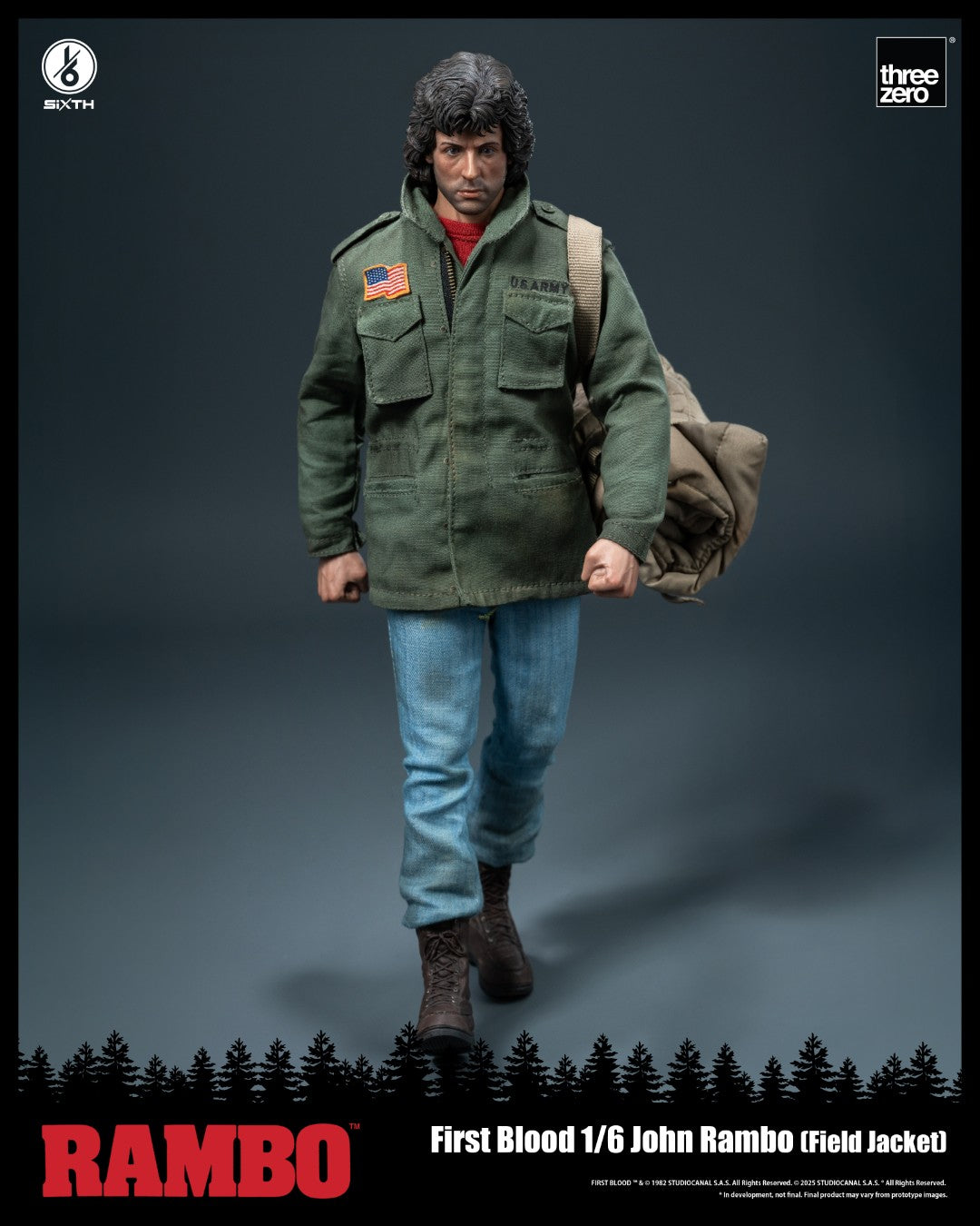 [PREORDER] SIXTH Rambo: First Blood - 1/6 John Rambo (Field Jacket)