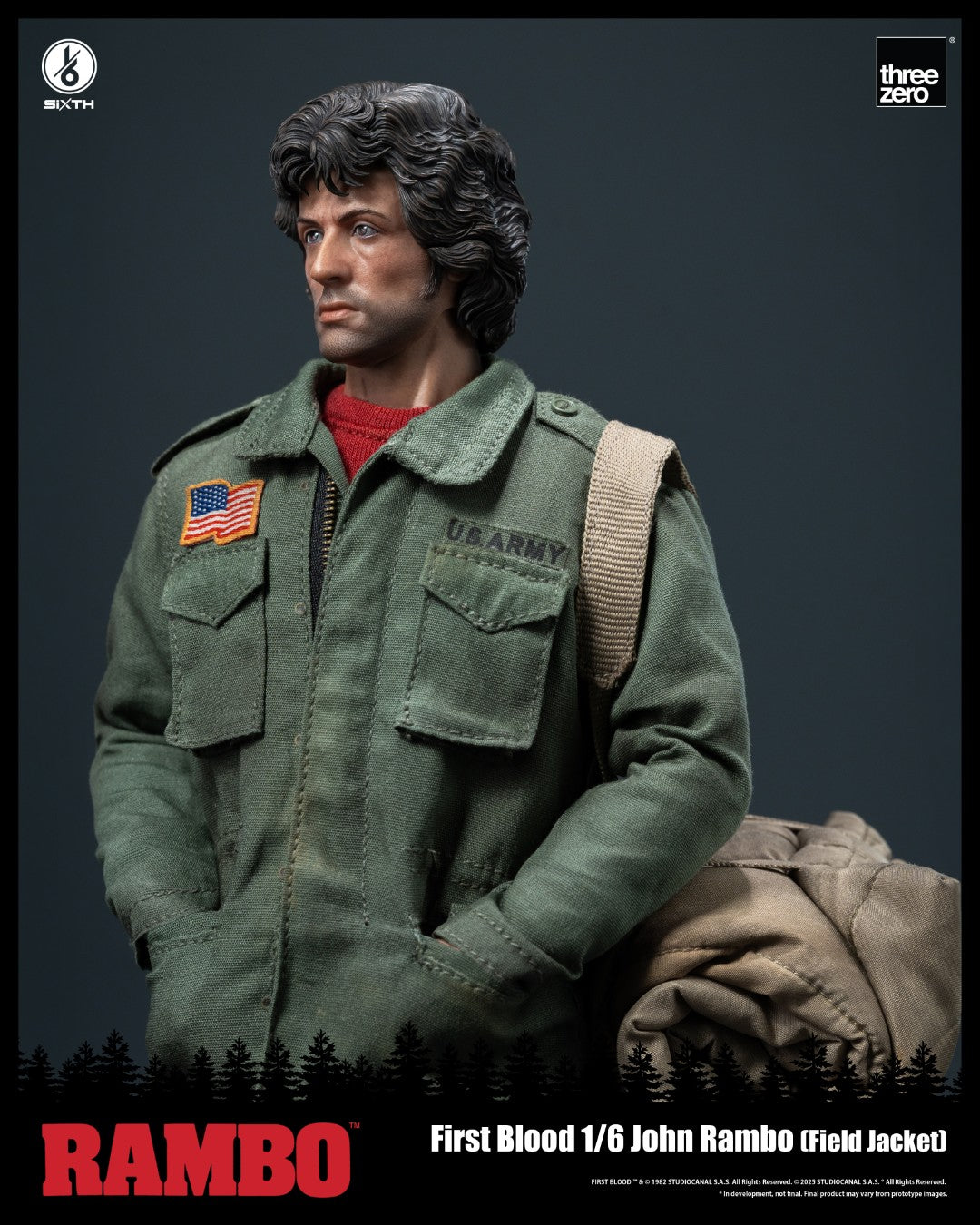 [PREORDER] SIXTH Rambo: First Blood - 1/6 John Rambo (Field Jacket)