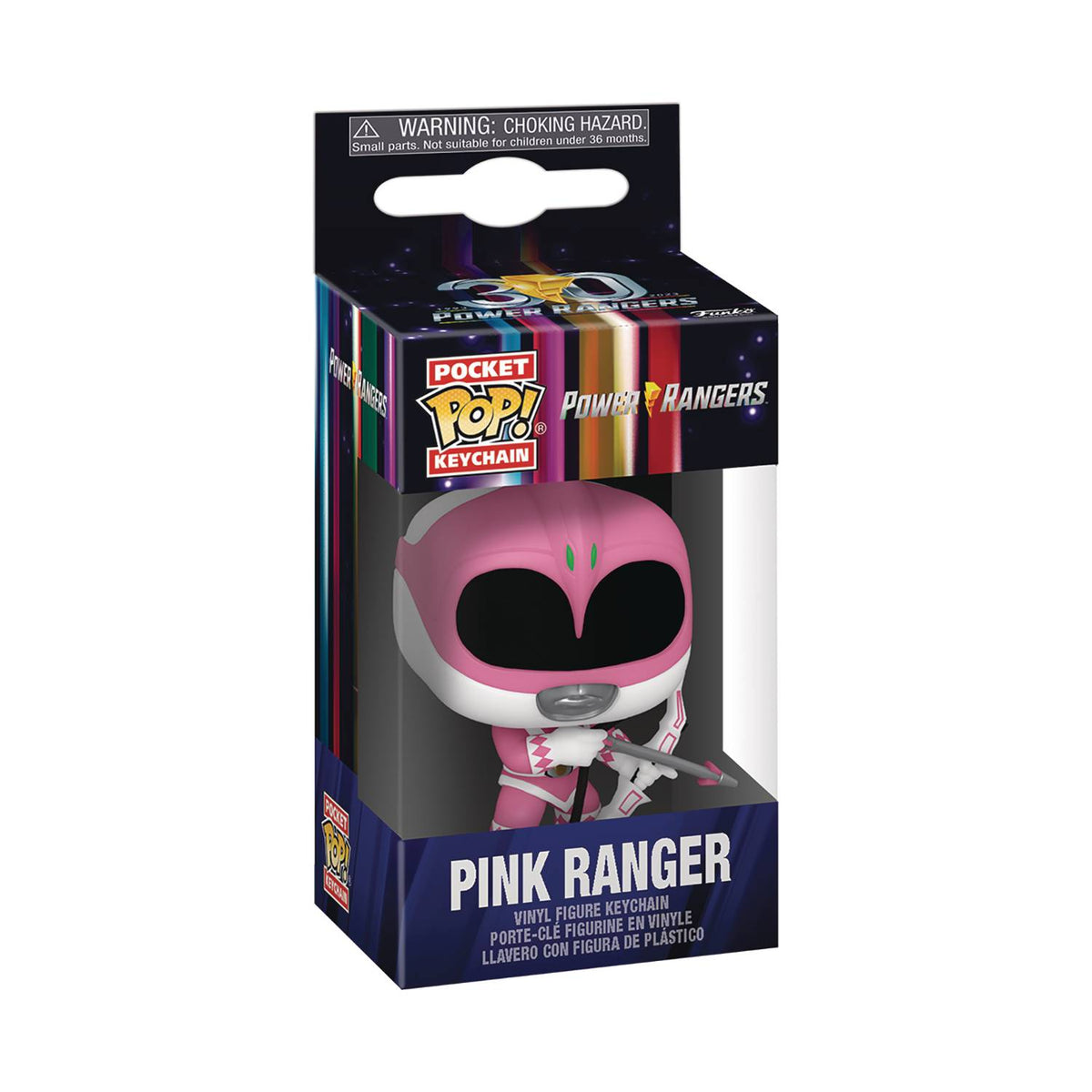 Pink Ranger Pocket POP! Keychain