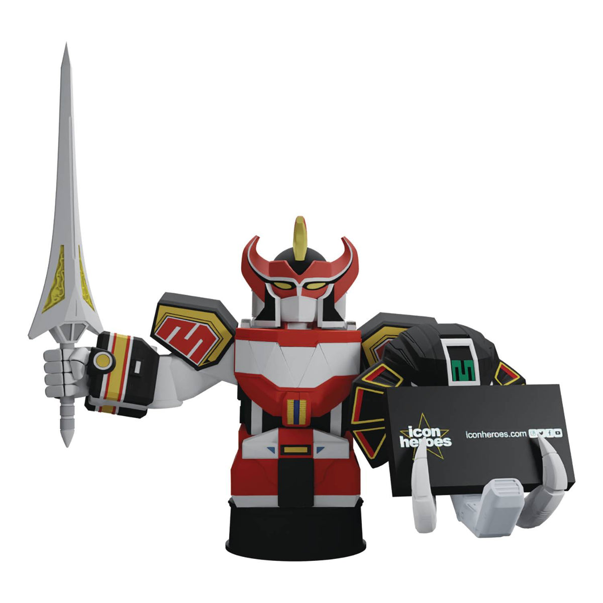 Megazord Mini Bust Card Holder & Letter Opener