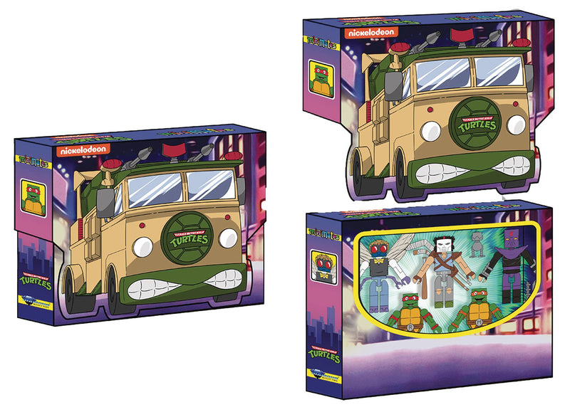 TMNT Minimates Party Wagon DLX Box Set