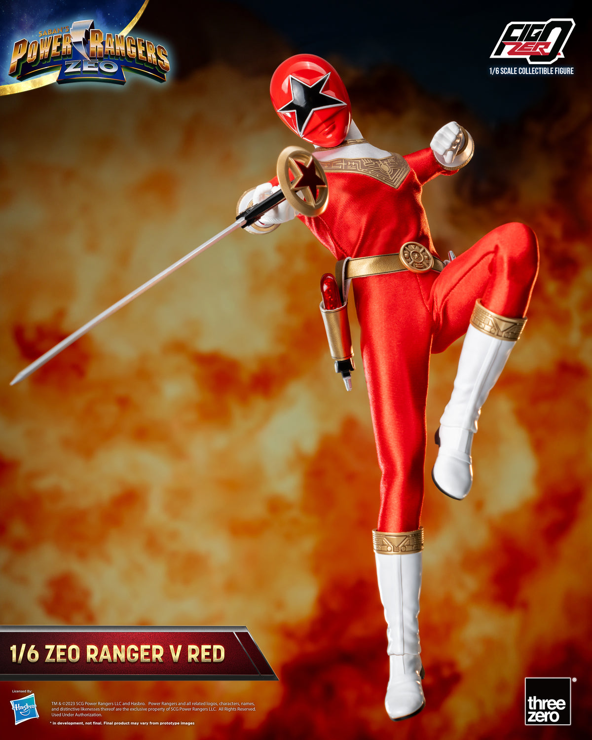 FigZero Zeo Ranger Ranger V Red