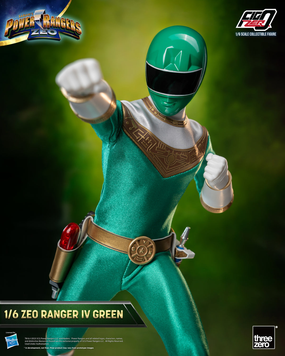 [PREORDER] FigZero Zeo Ranger IV Green