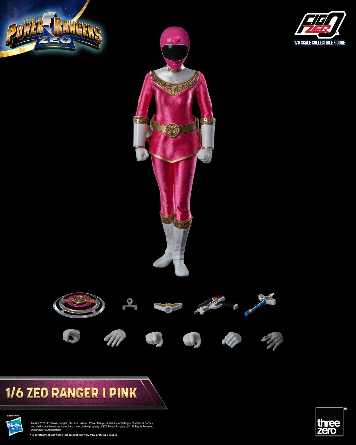 FigZero Zeo Ranger I Pink