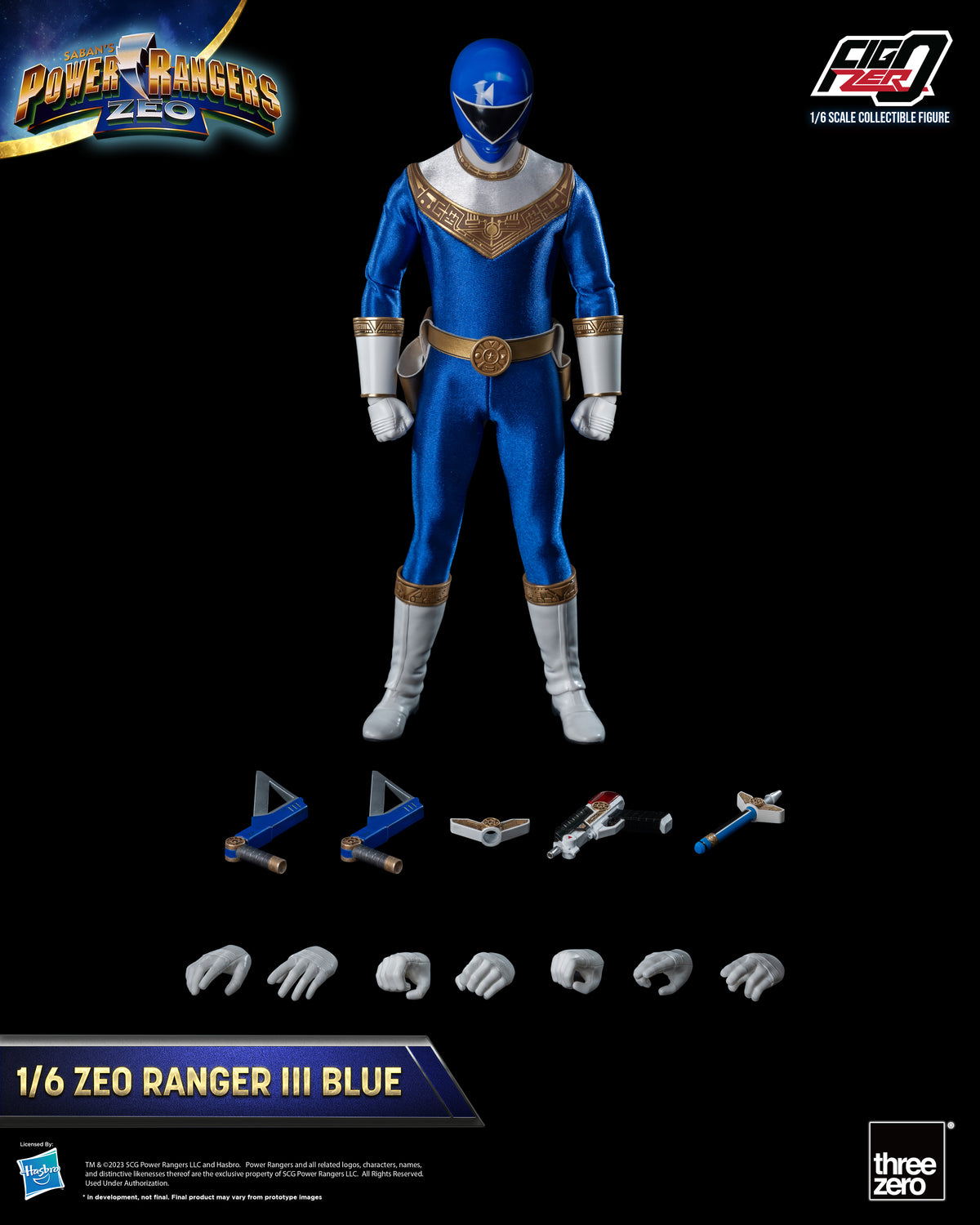 FigZero Zeo Ranger III Blue
