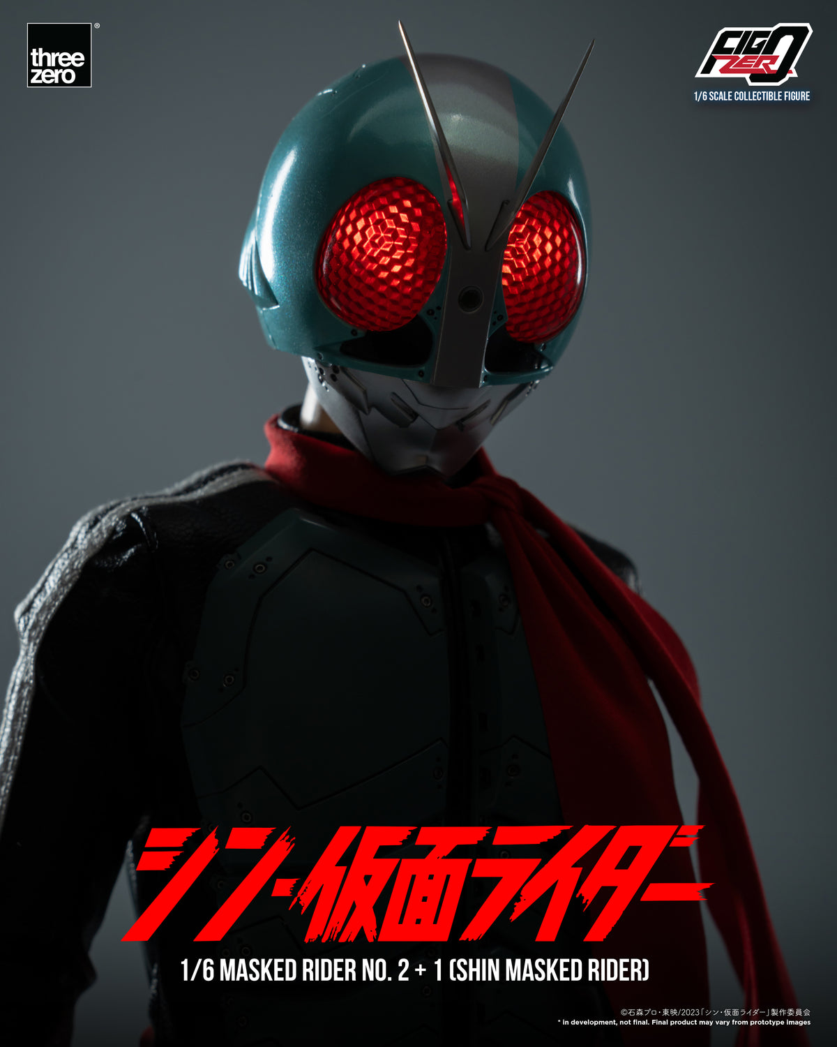 [PREORDER] FigZero Shin Kamen Rider No 2+1