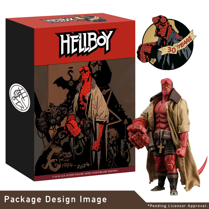 [PREORDER] Hellboy 30th Anniversary 1/12 Scale Action Figure