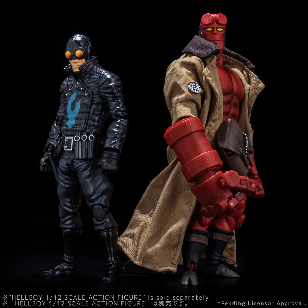 [PREORDER] Hellboy Lobster Johnson 1/12 Scale Action Figure