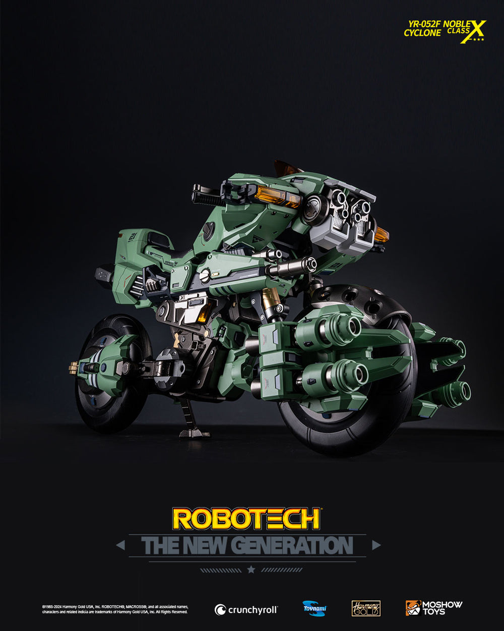 Robotech The New Generation YR-052F Transformable Cyclone