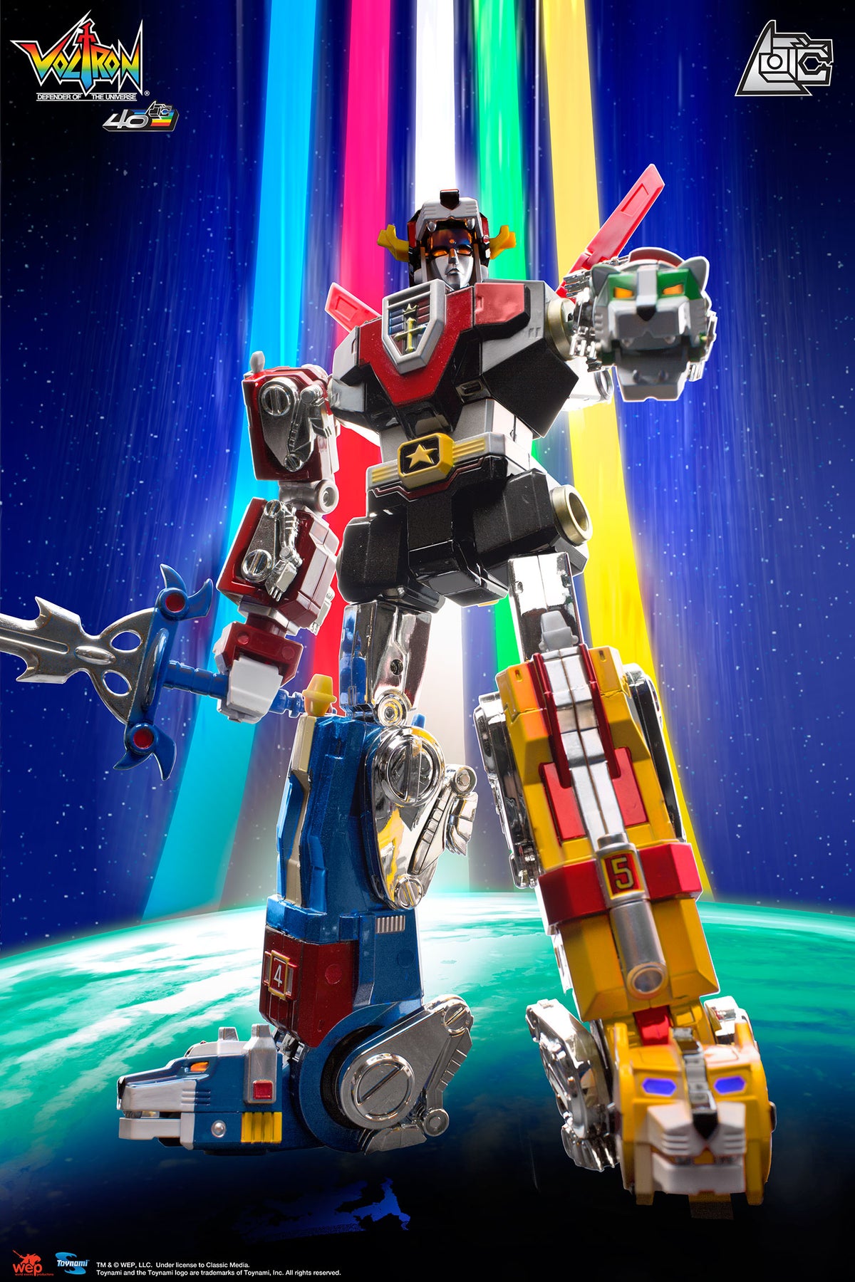 [PREORDER] Toynami Voltron 40th Anniversary Set