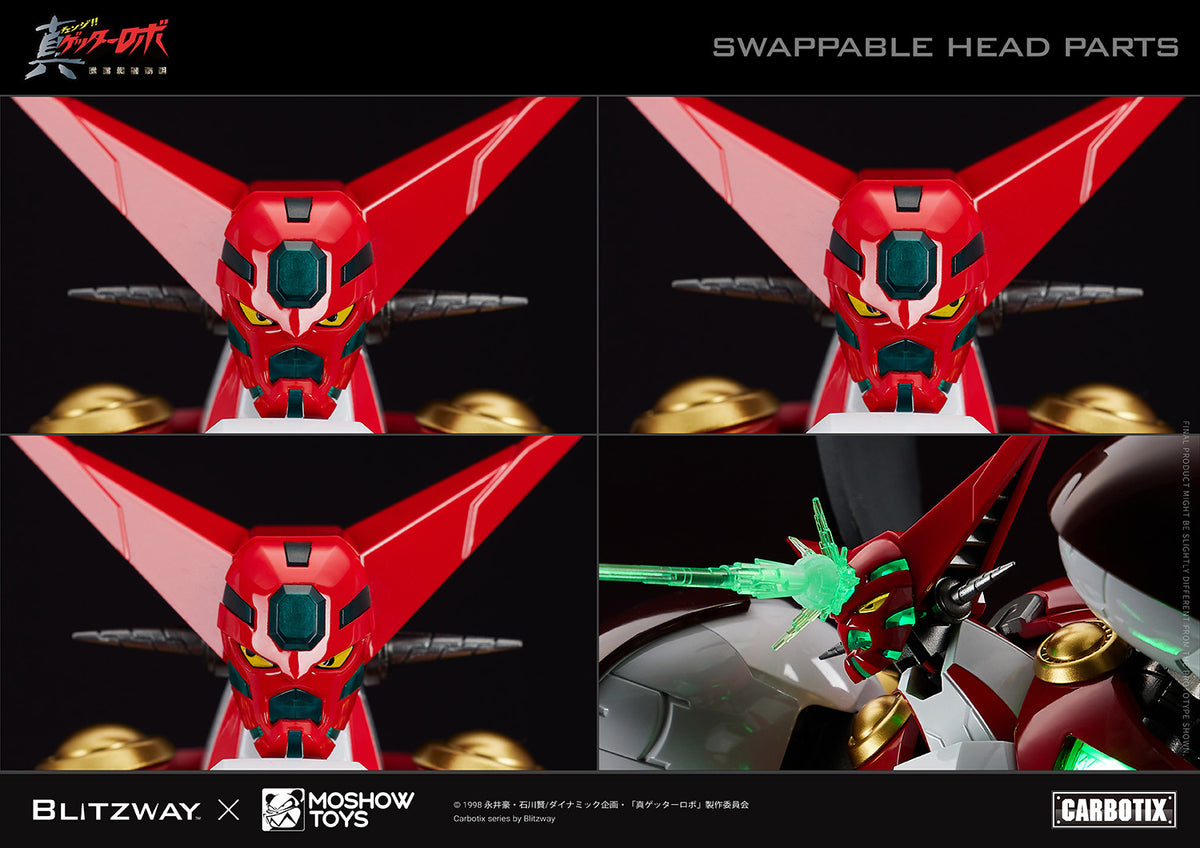 [PREORDER] MOSHOWTOYS Carbotix Shin Getter 1 - Getter Robo Armageddon