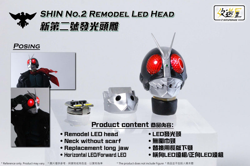 SH Figuarts Kamen Rider Nigou LED Head