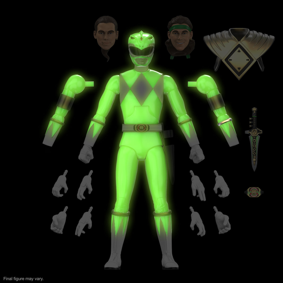 [PREORDER] Power Rangers Ultimates! Wave 5 - Green Ranger (Glow)