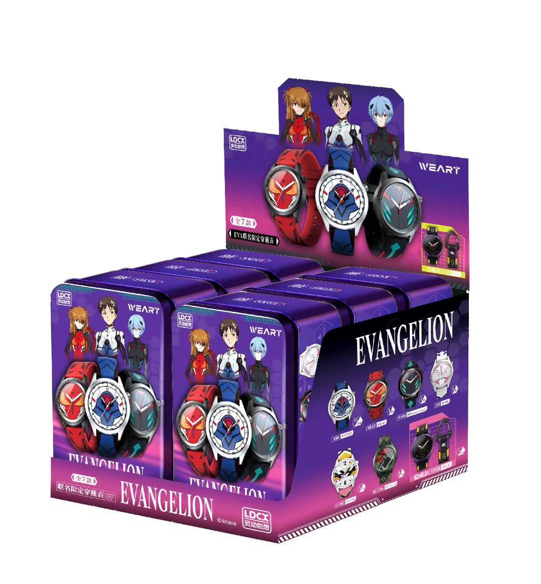 [PREORDER] WEART Evangelion Artistic Wear Watch